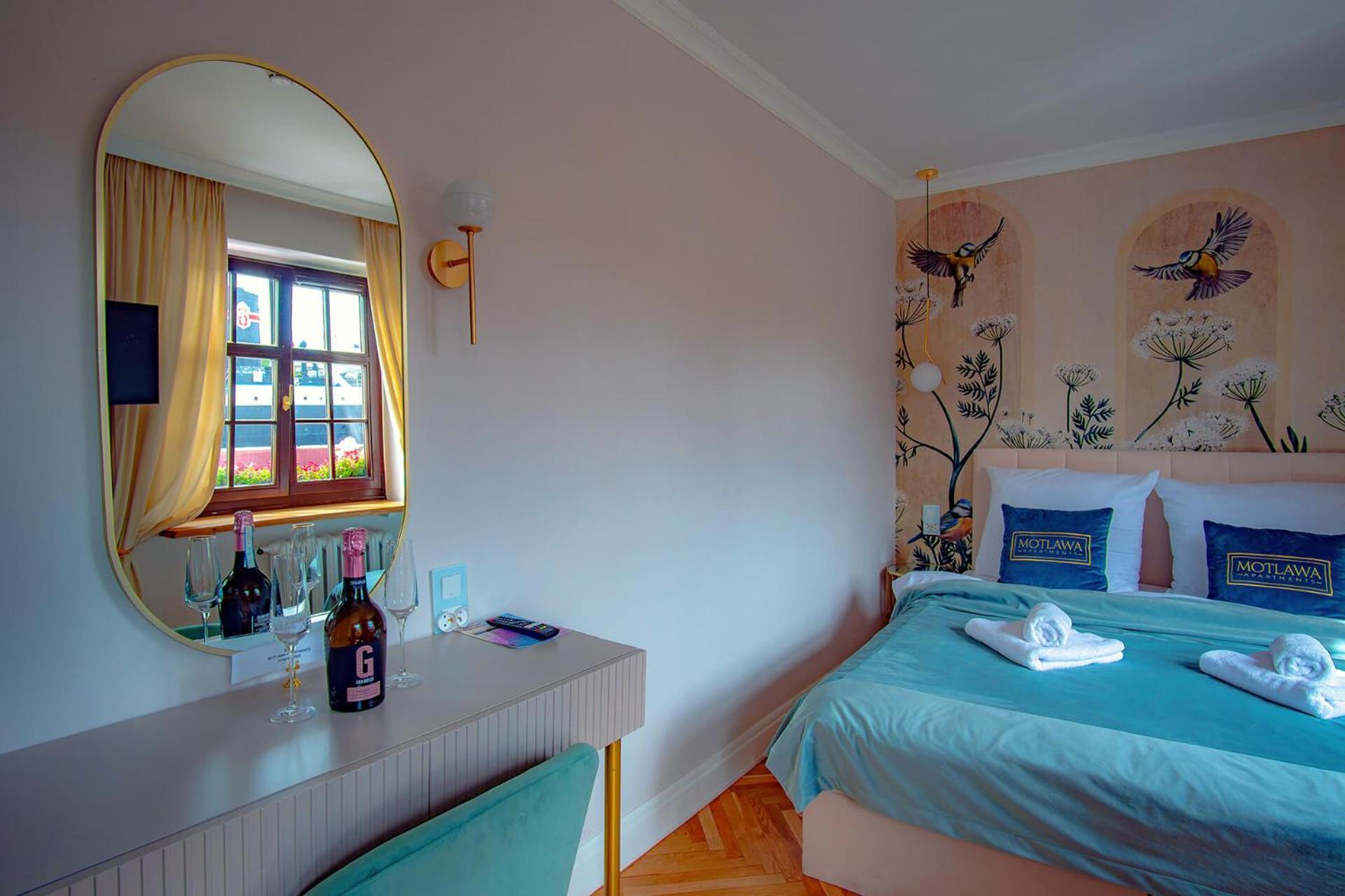 Motlawa Apartments - Old Town & River Viev, Fast Wifi Danzig Exterior foto